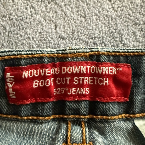 Levi’s Y2K 525 Nouveau Downtowner Bootcut Jeans size 12 - Picture 8 of 14